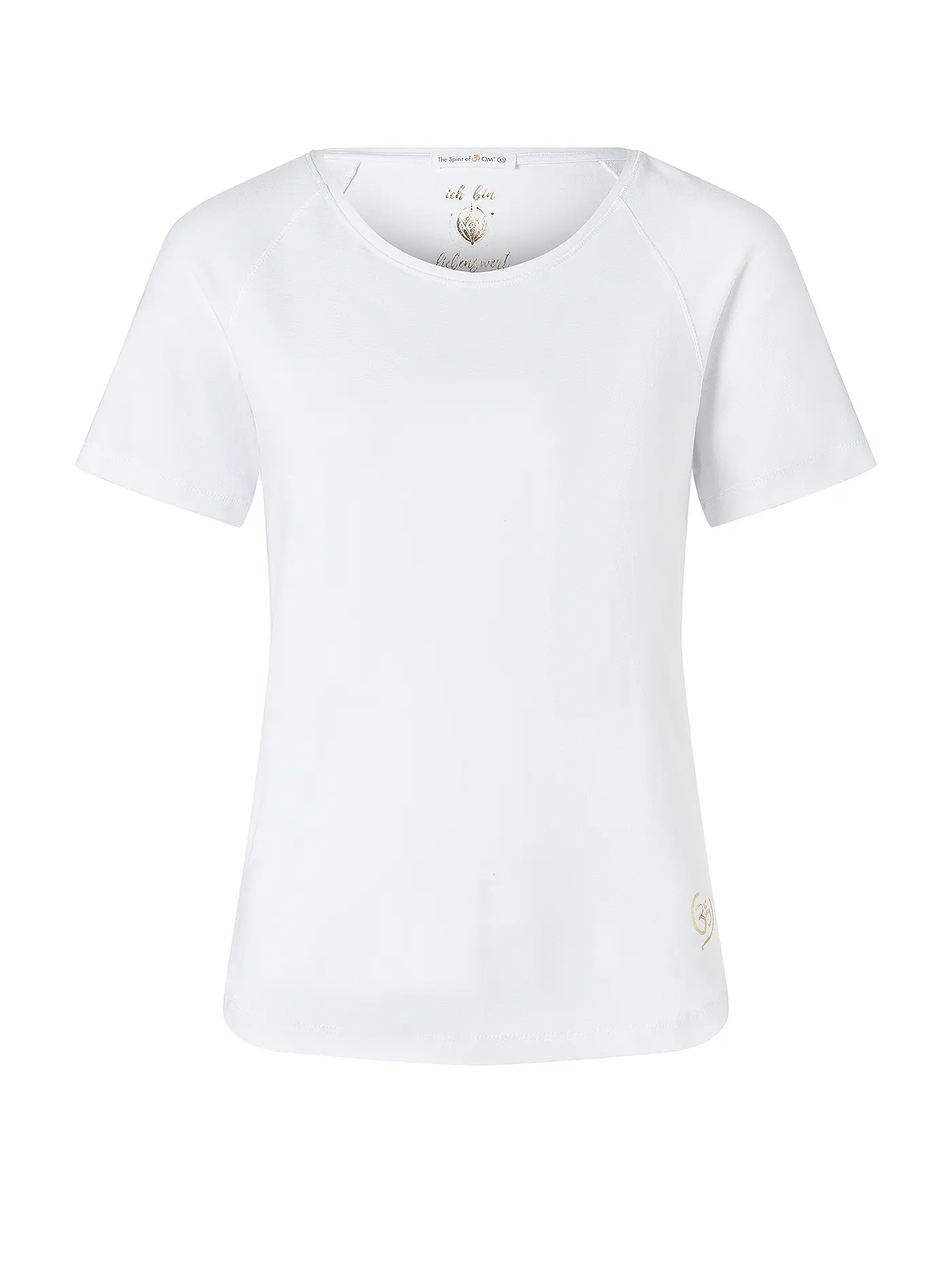 THE SPIRIT OF OM | Damen Yogashirt Raglan OM Herz | 